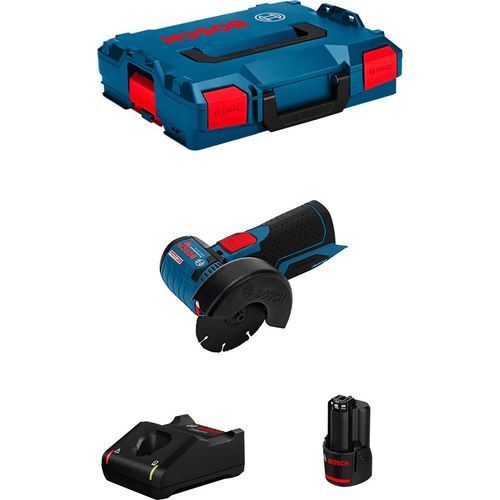 Winkelschleifer BOSCH GWS 12V-76 (1 x 3,0 Ah + GAL12V-40 + L-Boxx 102)