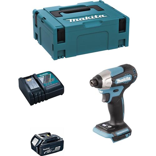 Schlagschrauber MAKITA DTD157RTJ1 (1 x 5,0 Ah + DC18RC + MAKPAC 2)