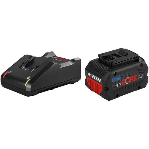 Power Set BOSCH (1 x 18V 8,0 Ah ProCORE + GAL18V-40)