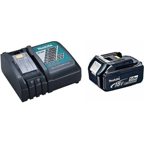 Power Set MAKITA (1 x 18V 5,0 Ah + DC18RC)