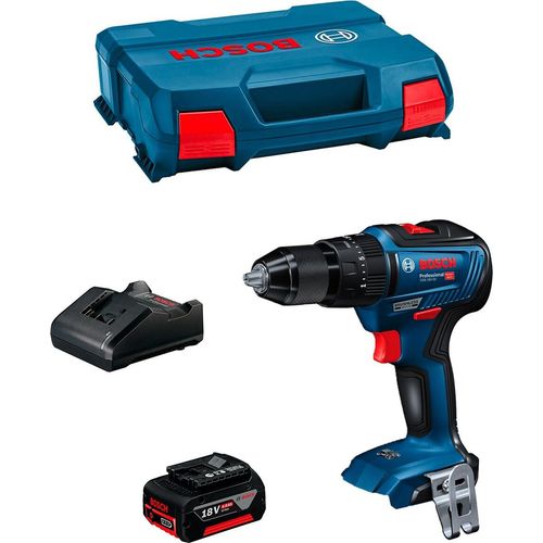 Schlagbohrschrauber BOSCH GSB 18V-55 (1 x 4,0 Ah + GAL18V-20 + L-Case)