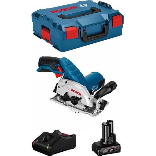 Kreissäge BOSCH GKS 12V-26 (1 x 6,0 Ah + GAL12V-40 + L-Boxx 136)