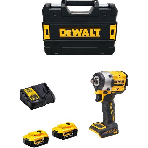 Schlagschrauber DeWALT DCF921P2T (2 x 5,0 Ah + DCB115 + TSTAK II)