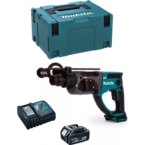 Bohrhammer MAKITA DHR202RTJ1 (1 x 5,0 Ah + DC18RC + MAKPAC 3)