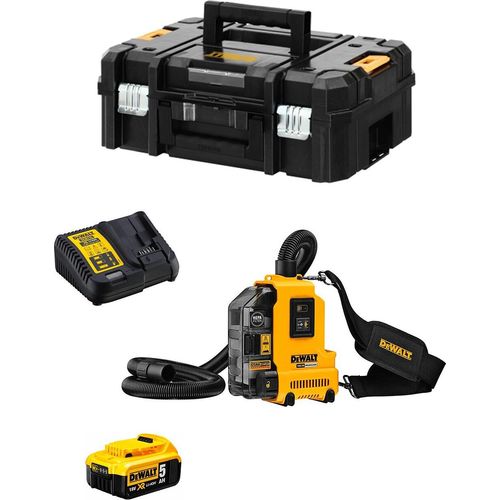 Staubsauger DeWALT DWH161P1T (1 x 5,0 Ah + DCB115 + TSTAK II)
