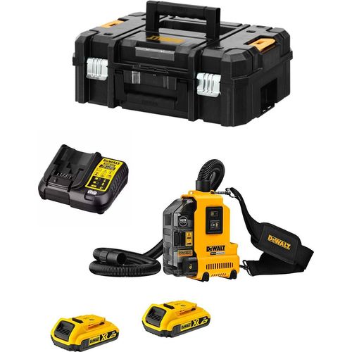 Staubsauger DeWALT DWH161D2T-7 (2 x 2,0 Ah + DCB107 + TSTAK II)