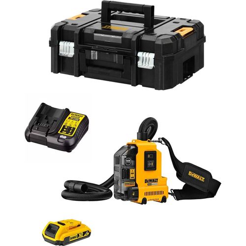 Staubsauger DeWALT DWH161D1T-7 (1 x 2,0 Ah + DCB107 + TSTAK II)