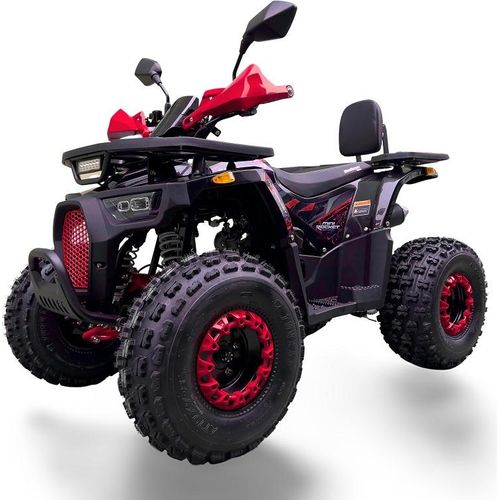 Quad ATV Kinderquad Miniquad 125cc Hunter II 3G8 Halbautomatik rot