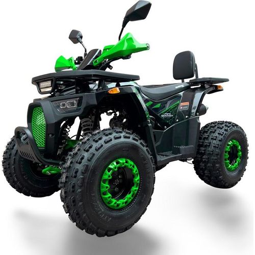 Quad ATV Kinderquad Miniquad 125cc Hunter II 3G8 Halbautomatik grün