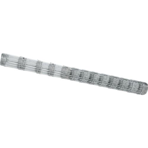 Feldzaun 1,5x50 m Verzinkter Stahl, Drahtzäune DesignMöbel Neu