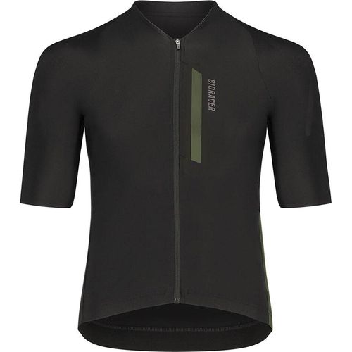 Bioracer Icon Gravel Kurzarm-radtrikot Schwarz S Mann Schwarz S