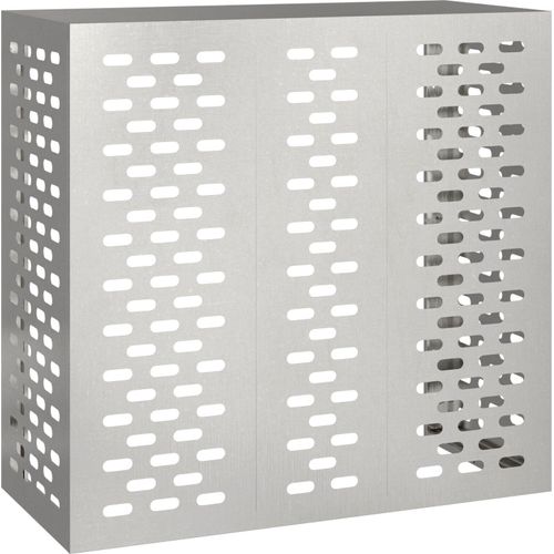Klimaanlagenabdeckung 110x50x105 cm Edelstahl, Klima- & Heizgeräte Zubehör DesignMöbel Neu