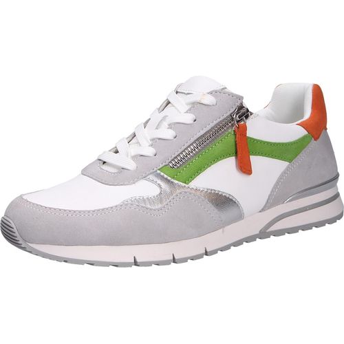 Gabor Damen Sneaker, weiß(weissltgreykombi (52)), Gr. 5