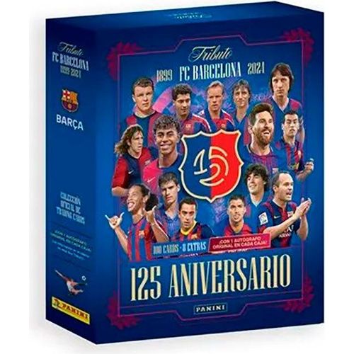 Panini Box Tributo Tc Barcelona 125 Aniversario Sammelkarten Mehrfarbig Mehrfarbig One Size