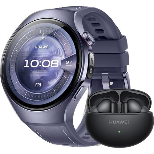 HUAWEI WATCH 5 Bundle, Smartwatch, iOS & Android, Ultra-long Battery Life Modus