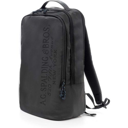 Rucksack A.G.Spalding&Bros. Rounder Rubber Backpack 309381 Herren Nylon Schwarz