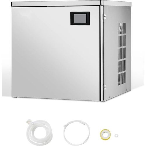 Professioneller Eismaschinenkopf Eiswürfelmaschine Eisbereiter 204 kg/Tag - Nur Kopf