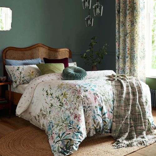 Laura Ashley - Pointon Fields Multi Bettbezug lits-jumeaux 230 x 220cm