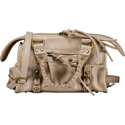 Hausfelder Manufaktur Handtasche Beige onesize