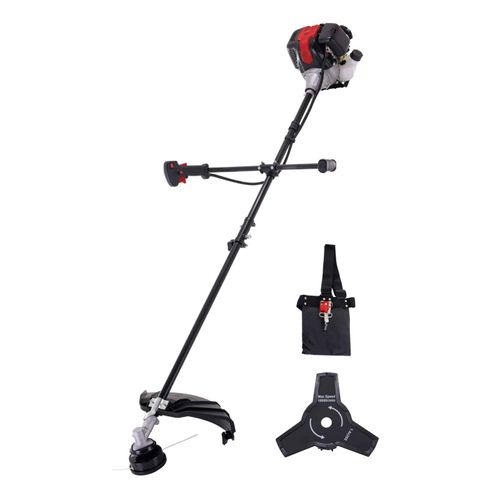 Scheppach Benzin-Freischneider PBC310-4S - 0,7 kW | 1,0 PS 4-Takt-Benzinmotor | Seilzugstarter | Motorsense & Rasentrimmer