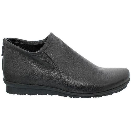Arche Babyqi, Slipper, Cerf pleine fleur (Hirschleder), noir (schwarz), Latexsohle, Reißverschluss 42