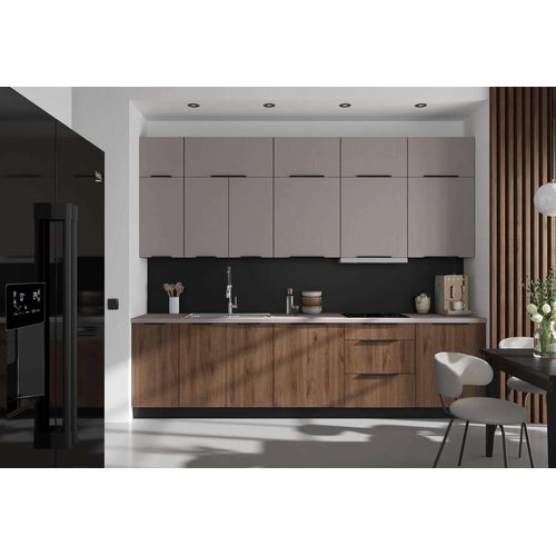 Küchenmöbel-Set Kochzeile Monza / Arona 300cm