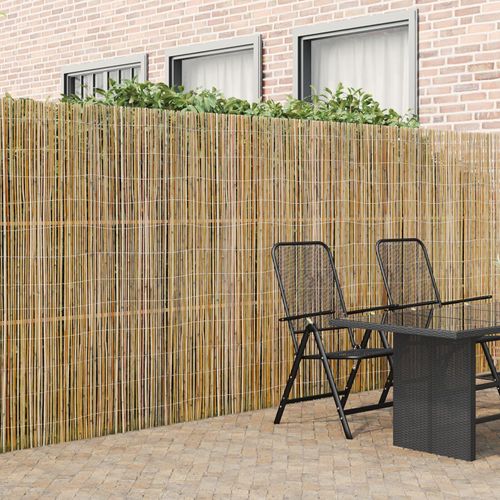 Bambuszaun 300x180 cm, Drahtzäune DesignMöbel Neu
