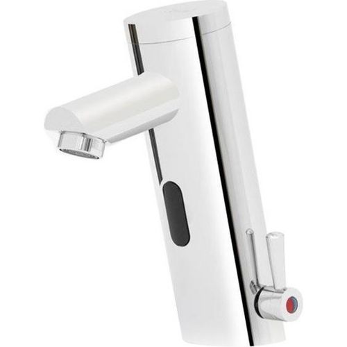 Silla | Wasserhahn Bad - Waschtischarmatur - Chrom - 18,5 cm Höhe - Badarmatur - Einhebelmischer