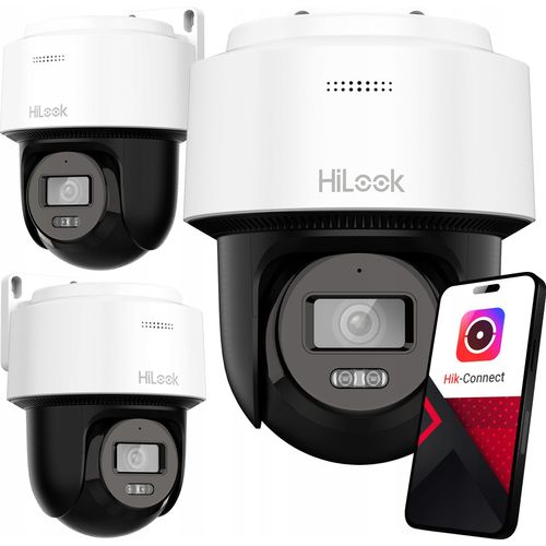 Drehbare Ip Kamera 4Mpx Poe Hi-Look Mit Mikrofonerkennung Und Microsd Slot