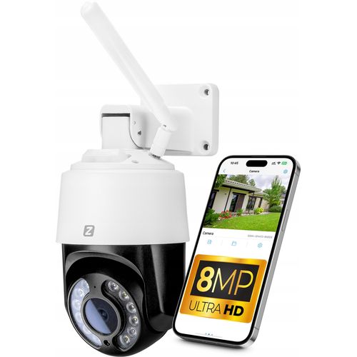 Outdoor Kamera Wifi 8Mp 4K Uhd Mit Sony Imx 415 Und Bewegungserkennung