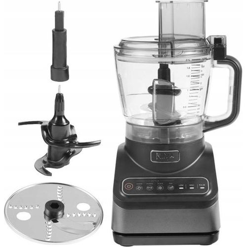 Küchenmaschine Ninja Mixer 850W Schwarz Stahl 2.1L Mixen Reiben Turbo
