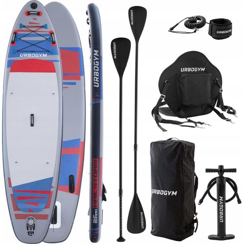 Board Sup 320Cm Hybrid Aufblasbar, Mit Sitz Und Go-Pro Halterset