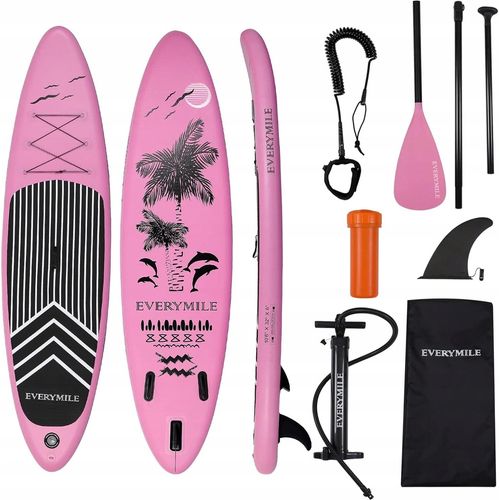 Brett Sup 320X81X15Cm 150Kg - Paddel + Pumpe, Ideal Für Yoga Und Angeln