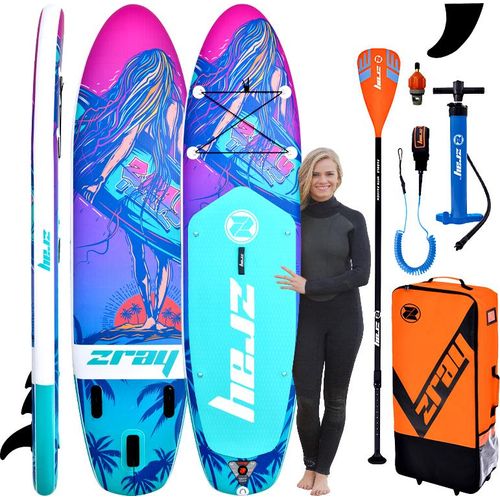 Sup Aufblasbares Brett 320Cm - Komplettes Set Mit Pumpe, Paddel Und Hülle