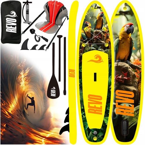 Sup Pumped Board 320Cm Mit Sitz, Paddel, Pumpe Und Revo Rucksack
