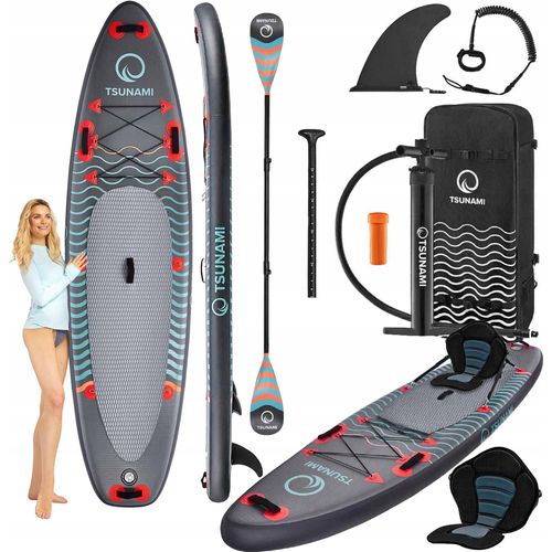 Sup Tsunami 350 Cm Aufblasbares Schwimmbrett, e Paddel, Zubehör