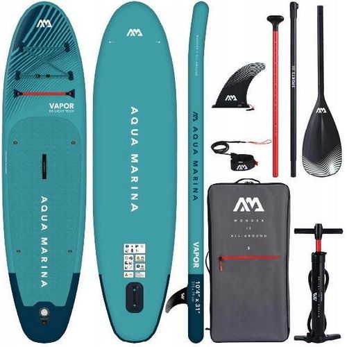 Board Sup Vapor 10'4 Bt-23Vap - Drop Stitch, Doppelte Gurte, Mit Zubehör