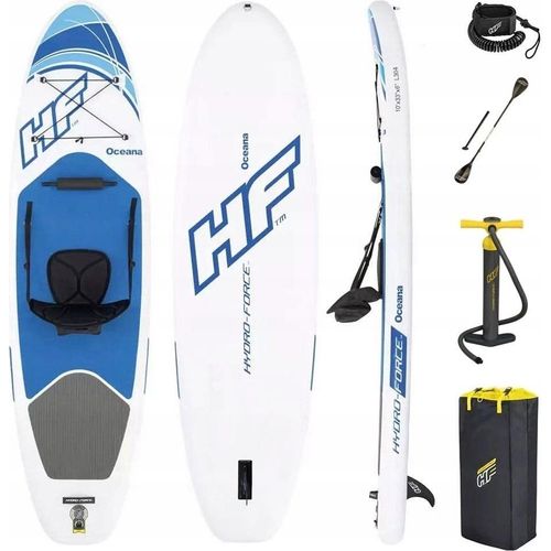 Sup Hydro Force Oceana Xl 10'0 Pumped Combo Board Mit Paddel Und Sitz