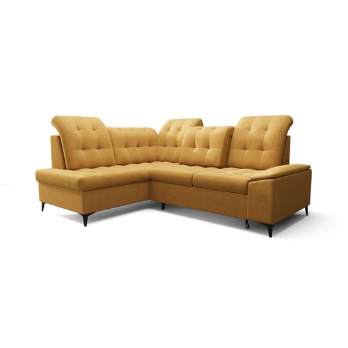 Ecksofa 268 cm Gelb Links Kronos 01 Kongo RBN16