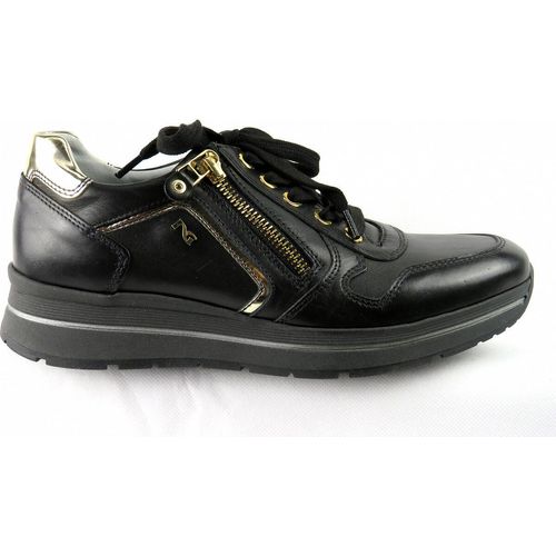 Nero Giardini schwarz Schmuck gold Damen Sneaker in Schwarz, Größe 36