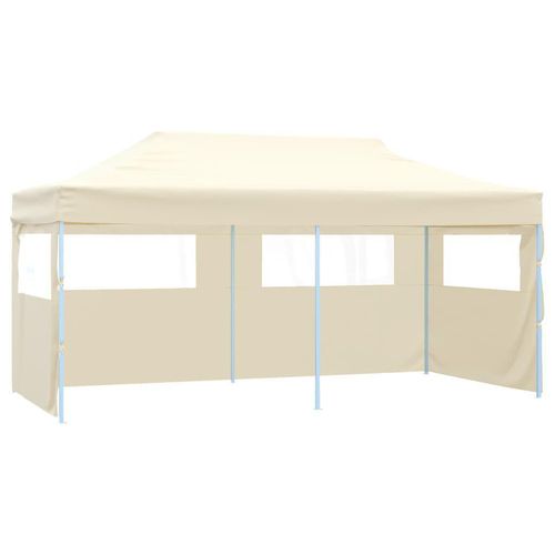 Pop-Up-Partyzelt Faltbar Creme 3×6 m