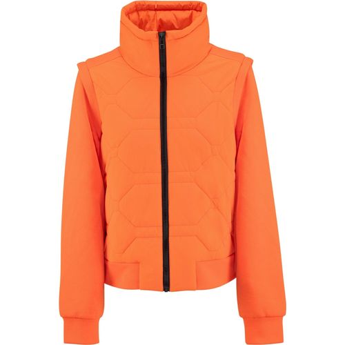 Original Audi Hybridjacke, Damen, Orange, Gr. XS, Damenjacke, leichte Jacke, Übergangsjacke