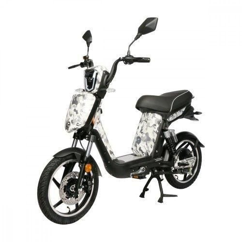 Elektroroller E-Moped 48 V 12 Ah 25Km/h Elektro-Mofa mit Federgabel