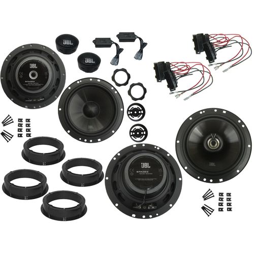JBL Lautsprecher Set für Skoda Octavia IV Bj 20-2022 Tür vorne hinten 1200 Watt