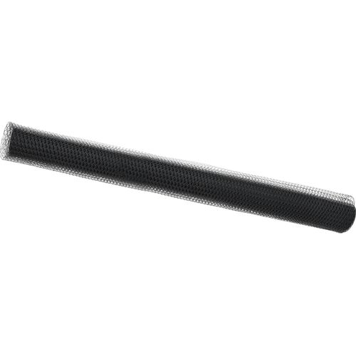 Möbel Sechseckzaun Grau 1.6x100 m Stahl - Metallzäune Neu42666