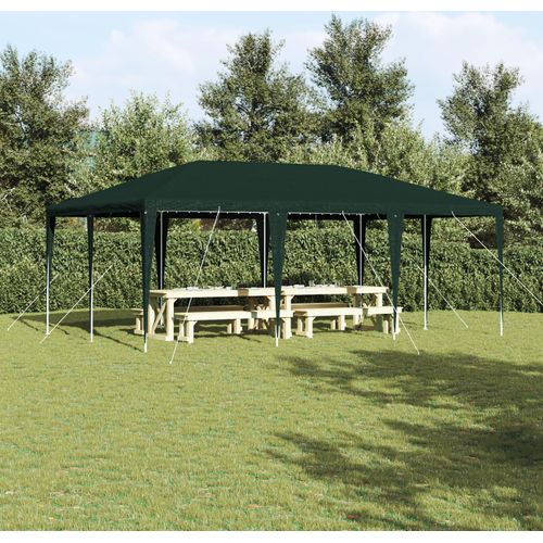 Party-Zelt Grün 6x4 m PE, Pavillons & Partyzelte DesignMöbel Neu