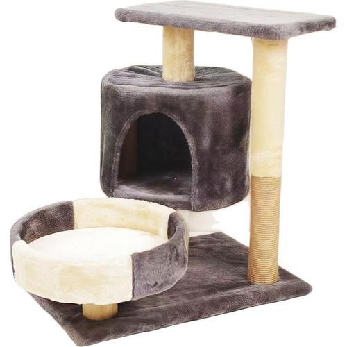 Kratzbäume, Klettertürme, Kletterbäume, mit Sisal umwickelte Kratzbäume, Katzenspielzeug, Höhlen, Plattformen, Liegestühle