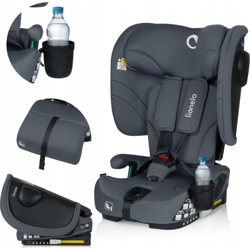 Isofix Klappbarer Autositz 76-150Cm 4-Stufige Schluckverstellung