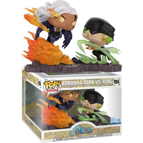 Funko Pop! Animation: One Piece - Roronoa Zoro vs. King (Unmasked) Moments Special Edition 1954