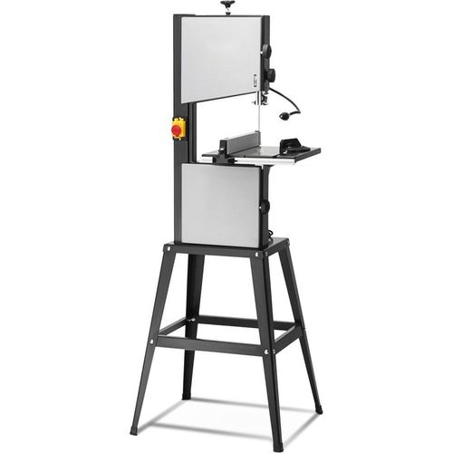 Bandsäge mit Ständer - Elektrische Tischsäge 245 mm - 370 W - 2-Gang einstellbar - präzise Schnitte für Holzarbeiten